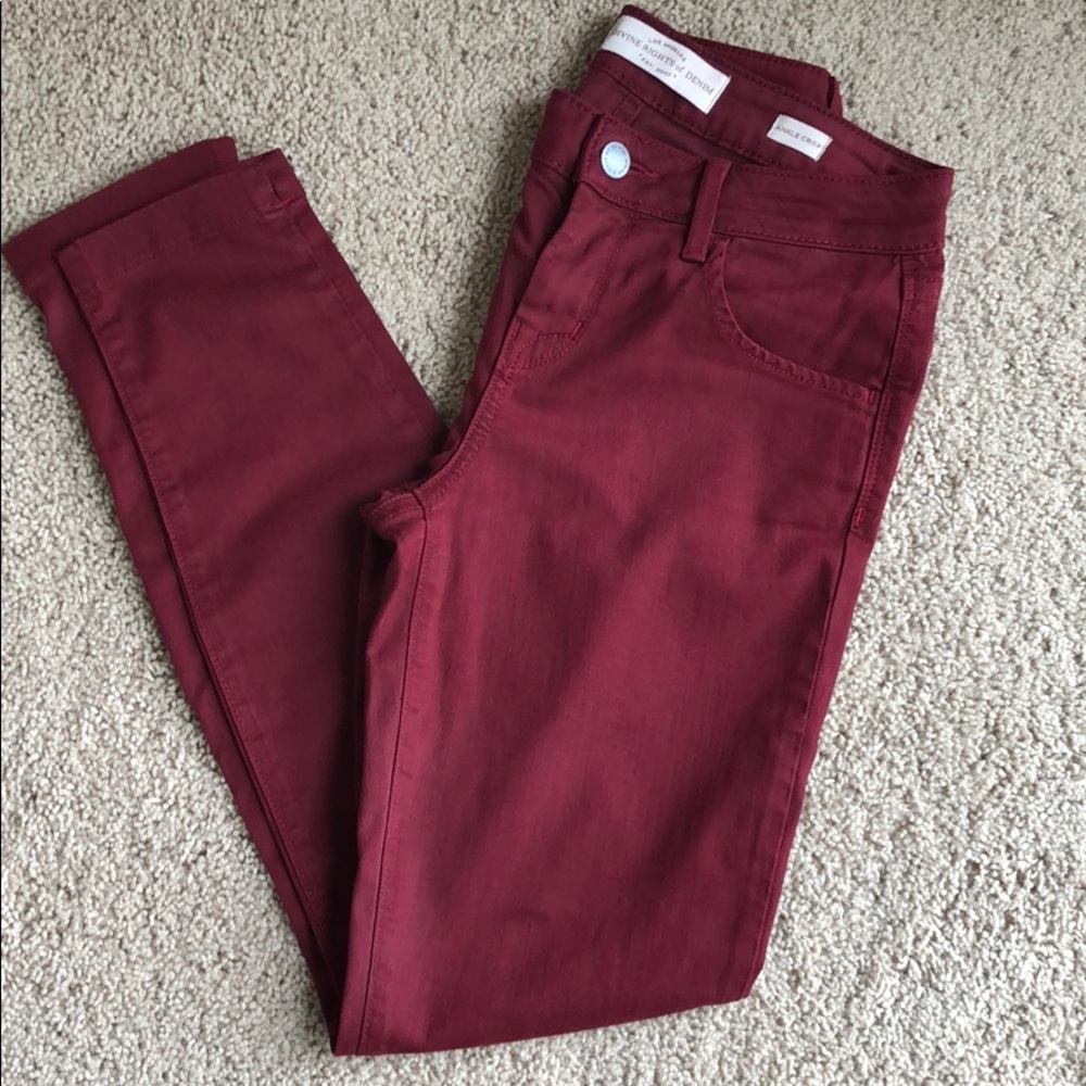 Level 99 Divine Rights of Denim Ankle Crop